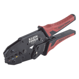 3005-CR - Pinza Ponchadora para Terminales con Aislamiento en Cable de Cobre Sólido y Trenzado de 10-22 AWG.