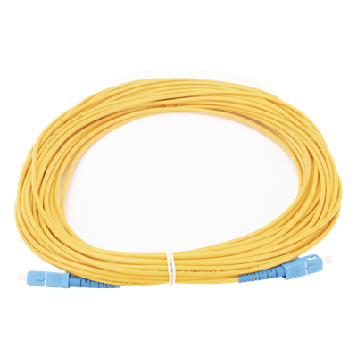 LPSM3SCUSCUS20 - Jumper de Fibra Óptica / Monomodo OS2 G.652D / SC/UPC - SC/UPC / Simplex / 20 m (65.6 ft) / 3 mm