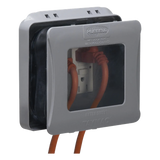 HUB-ML-2500G - Cubierta Impermeable / 2 Entradas / Montaje Vertical / Servicio Pesado / Expandible / 6.15 x 5.77 in / NEMA 3R / 106.45 in³