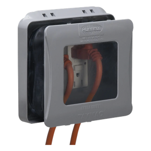 HUB-ML-2500G - Cubierta Impermeable / 2 Entradas / Montaje Vertical / Servicio Pesado / Expandible / 6.15 x 5.77 in / NEMA 3R / 106.45 in³
