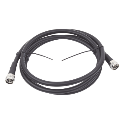 SD-CA-RF02-00 - Cable Coaxial de RF / 50 Ω / 2 m (6.56 pies) / Conectores N Macho / Atenuación 19.7 dB/100m a 2.0 GHz