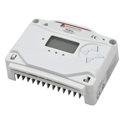 PS-30M - Controlador de carga solar / 12-24 Vcc / 30 A / 98.4 ft entrada solar máxima / LCD 128x64