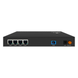 V2804-4GL-PSE - ONU Dual EPON/GPON / 4 Puertos PoE 802.3af/at Gigabit / 1 Puerto SC/UPC / Chasis Metálico / Triple Play