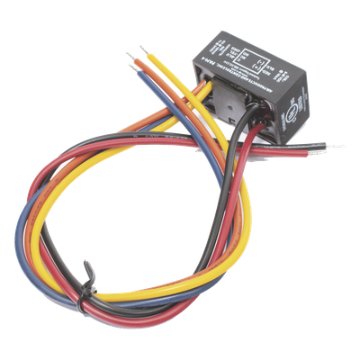 PAM-4 - Relevador de Fin de Línea SPDT / Encapsulado en Epoxi / 12V o 24V / LED de Estado / 4.0 x 3.0 x 1.2 pulgadas