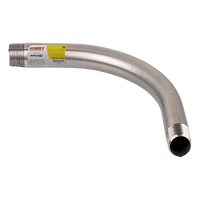 KCODI-100 - Codo para Conduit / Pared Gruesa 1" / Galvanizado en Zinc / Rosca Cónica / Etiqueta Amarilla