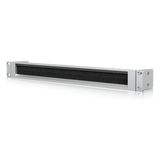 UACC-RACK-PANEL-BRUSH-1U - Panel de Cepillo para Rack / 1U / 19 Pulgadas / Aluminio y Acero SPCC / Abertura 400 × 24 mm (15.75 × 0.94')