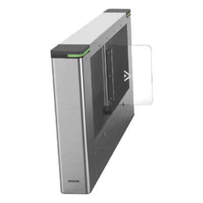 DS-K3B501SX-L/MPG-DP65/ESD(M) - Torniquete IZQUIERDO con Sistema de Descarga Electrostatica ESD / Carril de 65 cms / Incluye Lector de Tarjeta /  6,000,000 MCBF / Administrable por software / Requiere Torniquete Derecho