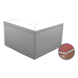 INKA-151-EE - Esquinero exterior de Aluminio,  para canaleta INKA151 (8410-81001)