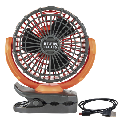 PJSFM1 - Ventilador Portátil Recargable / 2 Velocidades / Autonomía 5-9 Horas / Montaje 360° / USB-C / Pinza e Imán