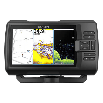 10-02552-01 - STRIKER Vivid 7cv / Pantalla WVGA a Color 7" / Resolución 800x480 / GPS Integrado / Sonda Tradicional y ClearVü / Frecuencias 50-800 kHz / Potencia 500 W / IPX7 / Quickdraw Contours / Conectividad Wi-Fi