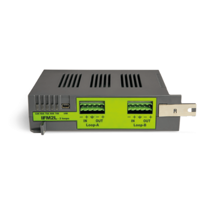 IFM-2L - Módulo Expansión de Lazos / 2 Lazos Independientes / 240 Dispositivos por Lazo / Tecnología Open Loop Multi-Protocolo / Hot Swap / Escalable a 16 Lazos