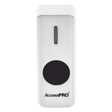 ACCESST3W - Botón de Salida sin Contacto / IR / Distancia Ajustable 4 a 15 cm / Temporizador 0.3 a 30 s / IP68 / 12VDC