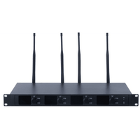 Receptor Micrófono Inalámbrico Digital UHF | Transmisión Digital U-Band pi/4-DQPSK | Distancia 80 mts | Encriptación de Audio | 2197 Ecualizaciones |
