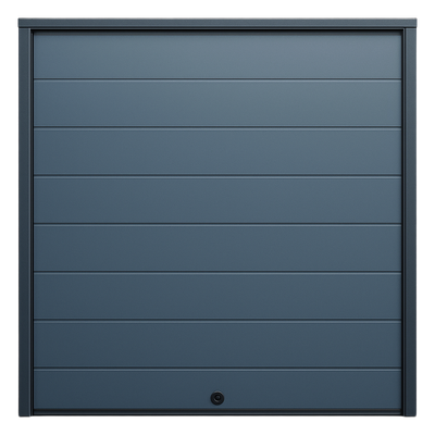 APDOOR-87L - Puerta de Garage / Estilo Americano / Aislada / 8x7 pies / Acabado Deluxe / Color Gris / Línea Central