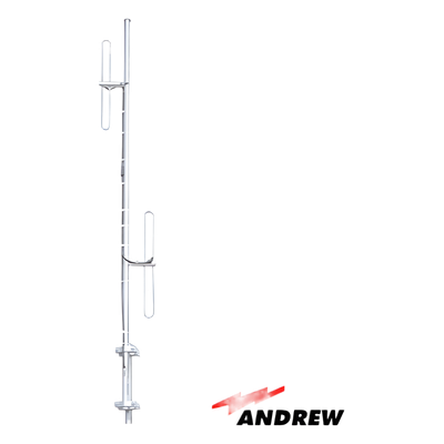 DB222-A - Antena base / 2 dipolos / 150-158 MHz / 3-6 dBi ajustable / 500W / N macho