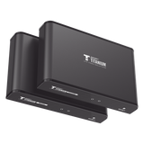 TT-383-PRO-4.0 - Kit Extensor HDMI para distancias de 120 metros / Resolución 1080P a 60Hz / Cat 6 / Soporta conexión Uno a Uno y Uno a Muchos / Soporta hasta 253 Rx / Salida Loop / Baja Latencia / Uso 24/7 / Soporta HDbitT / Compatible con Switch Gigabit