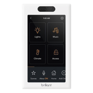 BHA120USWH1C - Control de Iluminación Inteligente / Pantalla Táctil LCD 5 Pulgadas / Wi-Fi 2.4 GHz / 3 Controles Integrados / Compatible Alexa, Google Home y Apple HomeKit / 120V 60 Hz