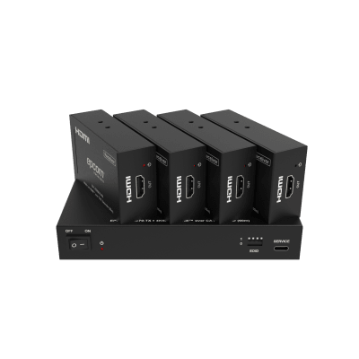 Epcom EPC-SPB14E70 extensor audio/video Transmisor y receptor de señales AV Negro