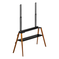 FS36-46F-02 - Soporte de TV Tipo Caballete / Pantallas hasta 75 Pulgadas / VESA 200x200 a 600x400 / Carga 40 kg / Altura Ajustable 905-2590 mm / Cable Anti-Caída