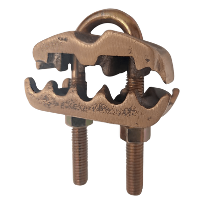 LP-CP-2/0 - Conector mecánico / 3 cables cobre 4-2/0 AWG / Tubo o varilla 5/8-3/4 in (16-19 mm)