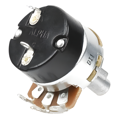 31VM305 - Potenciometro de 5 k Ohm con Switch Rotatorio.