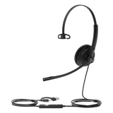 UH34-LITE-MONO-TEAMS-USB-C/A - Auricular USB Mono / Cancelación de Ruido Pasiva / USB-A / Control de Llamada / Windows Mac Linux / Indicador de Ocupado