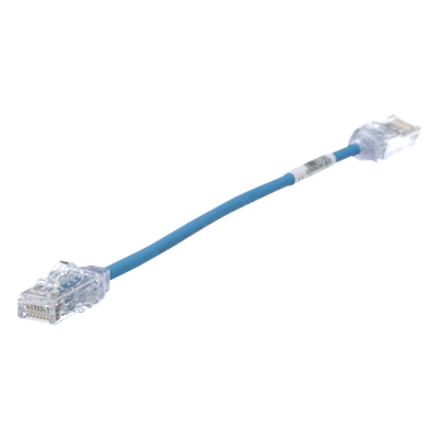UTP28SP8INBU - Cable de Parcheo UTP / Cat6 / 28AWG Diámetro Reducido / 20.2 cm (0.66 ft) / Azul