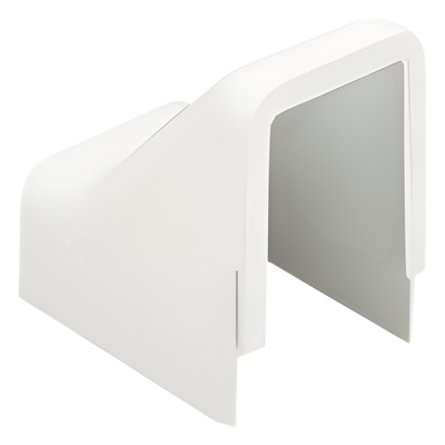 DCF10IW-X - Conexión para Techo Falso/Entrada / Canaleta LD10 / ABS Blanco Mate / UL94V-0 FT4 / Radio de Curvatura 1 in / 0 a 50°C / TIA/EIA