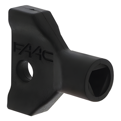 713002 - Llave Triangular de Desbloqueo / Diseño Ergonómico / Resistente a Intemperie / Compacta y Portátil