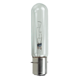 0342-RS4-CLR - Bombilla de preenfoque transparente de 120 Vca de tamaño mediano para servicio pesado