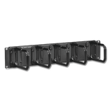 WM-145-5 - Organizador de Cable Horizontal / 2U / 5 Soportes / Montaje Aéreo / 19"