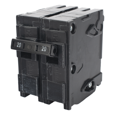 Q220 - Interruptor Automático Enchufable / 2 Polos / 20 A / 240 VCA / Capacidad Interruptiva 10 kA / Tipo QP