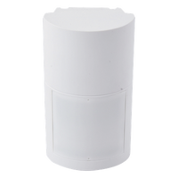 QXI-R - Detector de Movimiento PIR Exterior / Inalámbrico / 120° / Alcance 12 m (40 ft) / Montaje Ajustable 0.8-2.7 m / SMDA / Blindaje RFI y Luz Visible