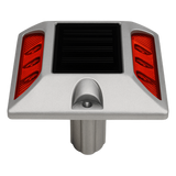 AC-LED - Señalizador Vial Solar / 6 LED Intermitentes / Alcance Visual 800 m (2624.7 ft) / Autonomía 108 h / IP68 / Carga 20000 kg / -25°C a +75°C