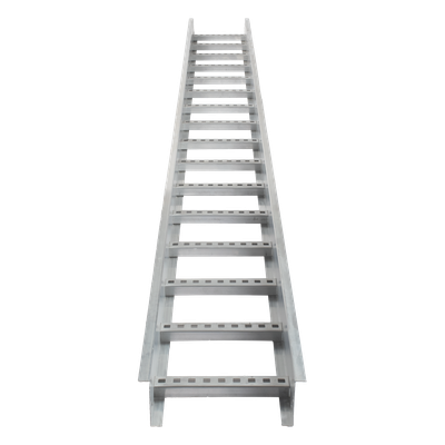 CH-E89PX9AK - Escalera Portacables / Perfil Z / Peralte 3 1/4" / Ancho 9" / Paso 9" / 3.66 m (12 ft) / Capacidad 205 Cables
