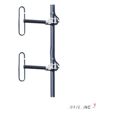 ANT-450D3 - Antena Base UHF / 2 Dipolos / 406-512 MHz / 500 W / 3-6 dBd / 78.7 x 30.48 cm (31 x 12 in)
