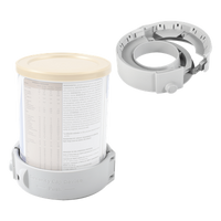 T704/B - Sujetador de Seguridad RF / Frecuencia 8.2 MHz / Diámetro Ajustable 100.5 a 102.5 mm / Alarma 95 dB / Detección 1.5 m