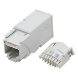Z6A-PB - Conector UTP / Cat6A / Terminación T568A/B / Conductor 22-26 AWG / Diseño Compacto Apilable / 1.48mm Máx. Sobre Aislamiento