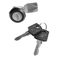PST7053E - Cerradura con Paleta Metálica / 2 Llaves de Seguridad / Acero / Gabinetes 0-600 mm (0-1.97 ft) / Llave Maestra / Compatible Poliéster