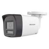 DS-2CE16U0T-LTS - Cámara Bala TURBOHD / 4K 8 Megapixel / Lente 2.8 mm / Ángulo 113° / Dual Light IR 30 m (98.4 ft) + Luz Blanca 20 m (65.6 ft) / Audio Bidireccional / IP67 / dWDR