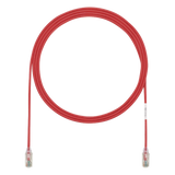 UTP28SP3RD - Cable de Parcheo / Cat6 / UTP / 28AWG / 0.91 m (3 ft) / Doble Certificación CM/LSZH / Rojo