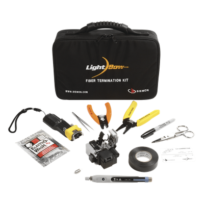 FT-LB-KIT - Kit de Herramienta para Terminación de Conectores de Fibra Óptica / Conectores Pre-Pulidos LC/SC / Monomodo y Multimodo / Empalme Mecánico