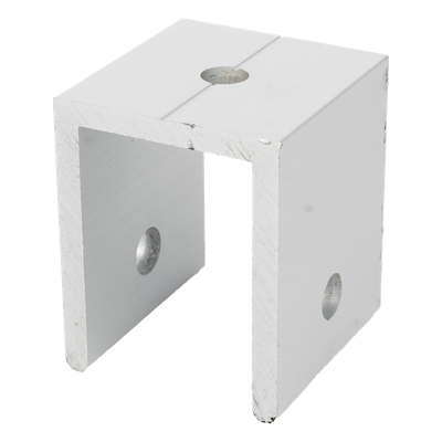 EPLU33 - Conector U / Sujetador Intermedio 35mm / Diseño Ergonómico / Resistente a Altas Temperaturas / Instalación sin Herramientas