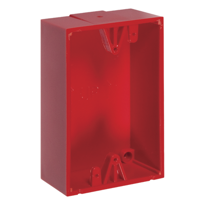 KIT-71100A-R - Caja trasera de montaje color rojo para estaciones de parada STOPPER