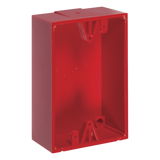 KIT-71100A-R - Caja trasera de montaje color rojo para estaciones de parada STOPPER
