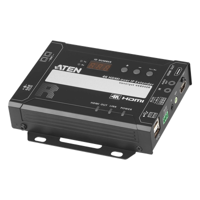 VE8950R - Receptor HDMI sobre IP / 4K @ 30Hz / 4:4:4 / EDID Expert / Control CLI Telnet/RS-232 / Punto a Punto o Multipunto