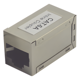 LP-KJ-6A-47 - Acoplador STP / Cat6A / RJ45 Hembra a Hembra / Blindado / 2 Puertos / 10GBase-T