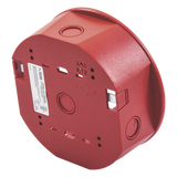 SBB-CRL - Caja de Montaje en Techo / Para Sirena / Color Rojo / Diseño Compacto / Compatible Serie L