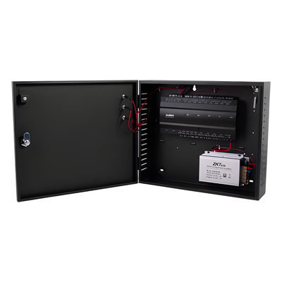 INBIO-260 - Controlador de Acceso / 2 PUERTAS / Biometría Integrada / Hasta 20,000 Huellas / 30,000 Tarjetas / Incluye Gabinete y Fuente de Alimentación 12Vcc/5A