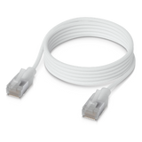 UACC-CABLE-PATCH-EL-C6A-1M-W - Cable de Parcheo Cat6A / 10G / PoE+++ / Etherlighting / 1 m (3.3 ft) / RJ45 Blindado